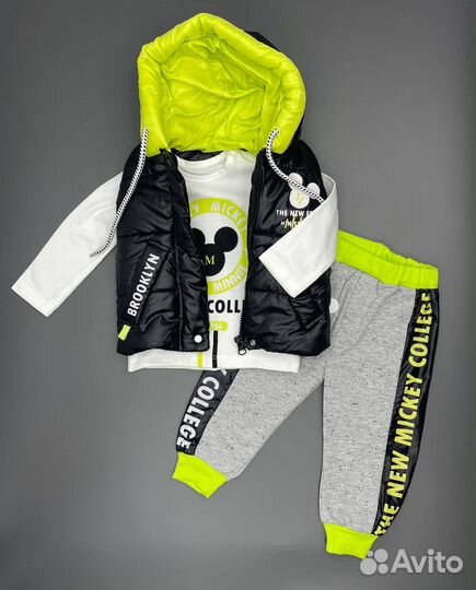 Костюм тройка для мальчика 68-86