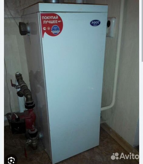 Газовый котел напольный бу