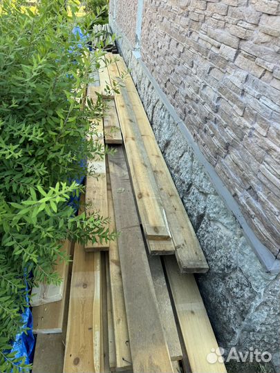 Доска обрезная хвоя антисептическая