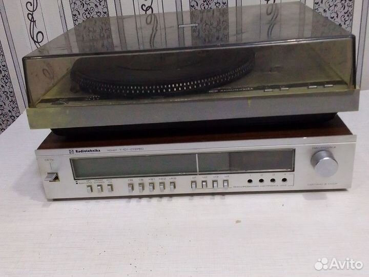 Тюнер радиотехника Усилитель Проигрыватель