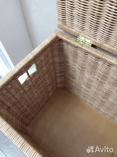 Сундук плетеный