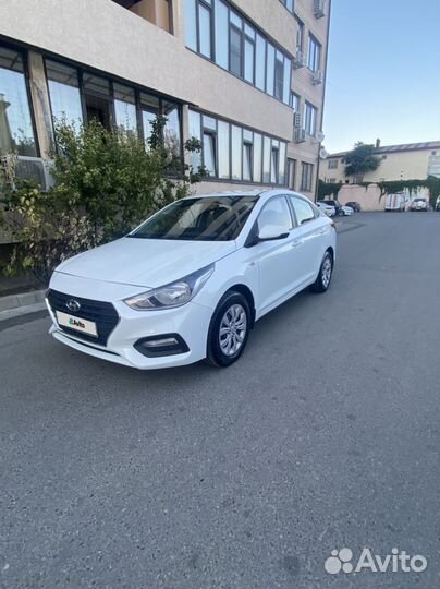 Hyundai Solaris 1.4 AT, 2018, 142 000 км