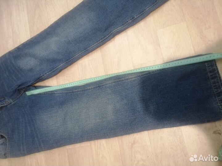 Мото джинсы мужские