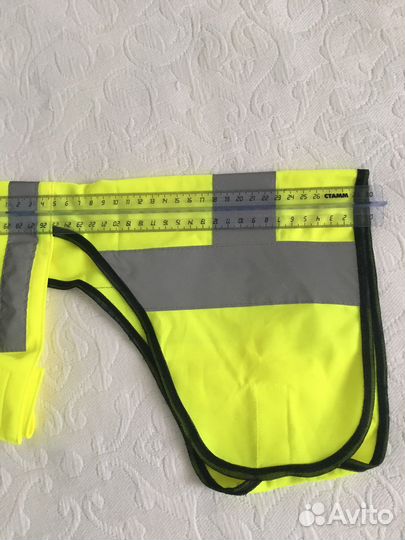 Светоотражающий жилет для собак. М