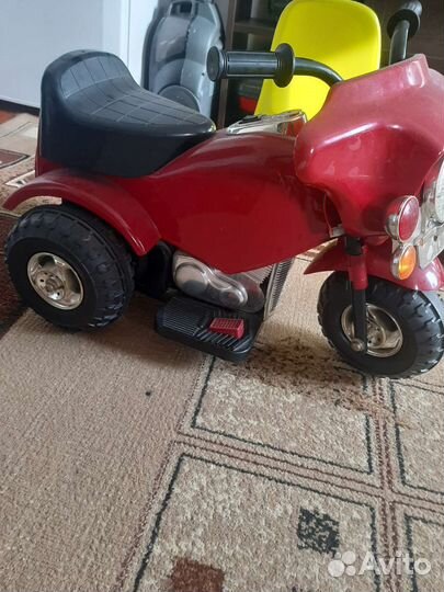 Детский мотоцикл на аккумуляторе бу
