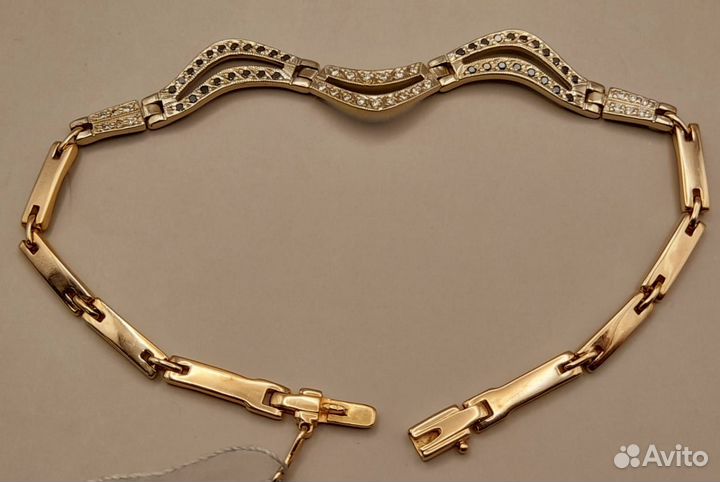 Браслет золотой с бриллиантами 585 пробы 20 р