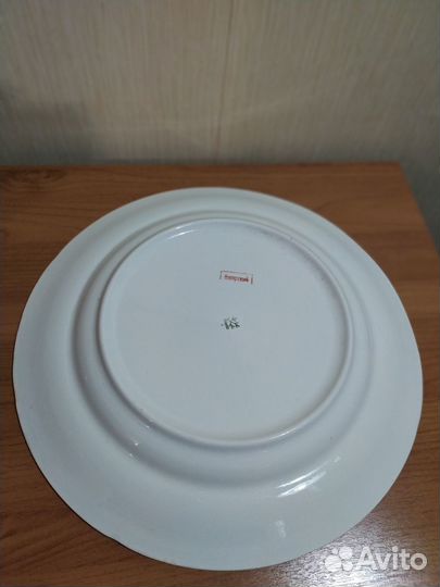 Блюдо тарелка большая Конаково несортный