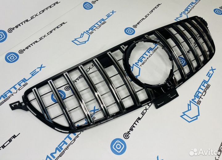 Ноздри Мерседес GLE W166 хром