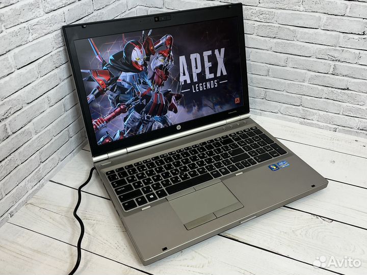 Мощный алюминиевый ноутбук HP i5/8gb/ssd/гарантия