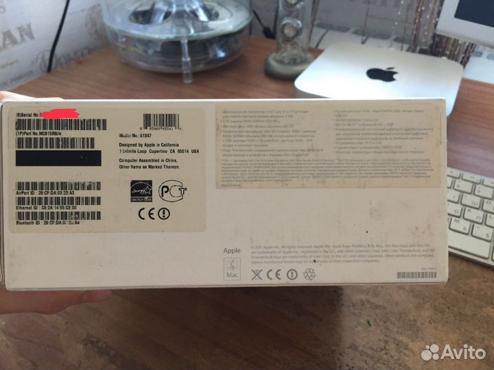 Apple Mac mini 2011, смотреть описание