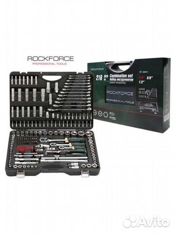 Набор инструментов rockforce 216 предметов (ориг.)