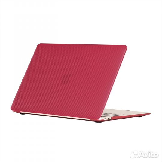 Чехол для MacBook Air 11 2011-2015 бордо карбон