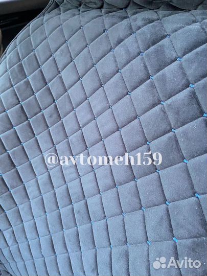 Накидки на сидения из велюра