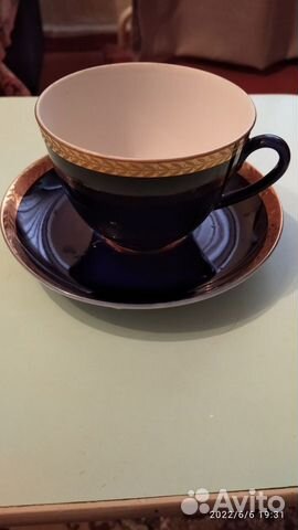 Чайная пара фарфор СССР