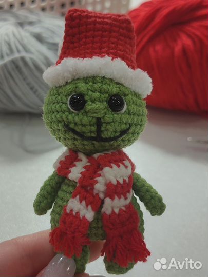 Вязаный гринч