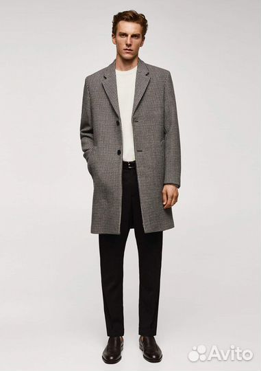 Пальто мужское mango