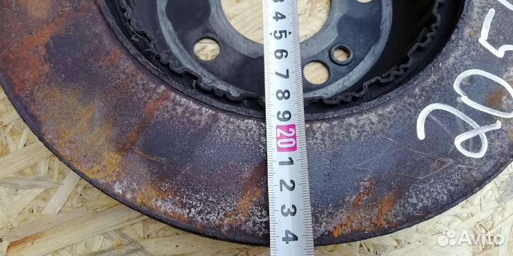 Диски тормозные (комплект) зад. Mercedes-Benz