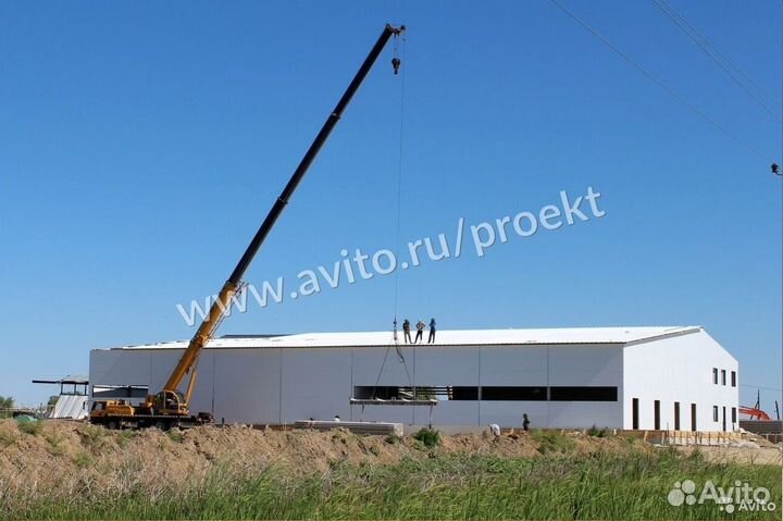 Строительство яблокохранилища на 240 тонн