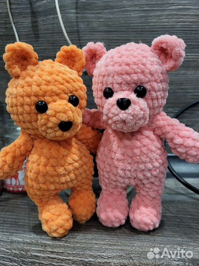 Вязаные игрушки ручной работы