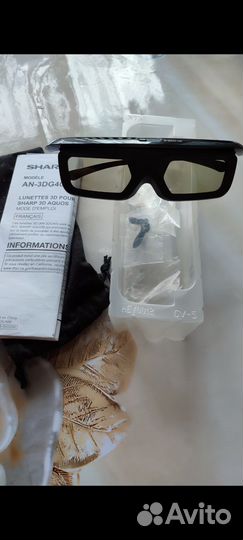 3D очки для телевизора (sony и sharp)