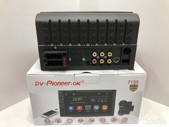 Магнитола pioneer 2din