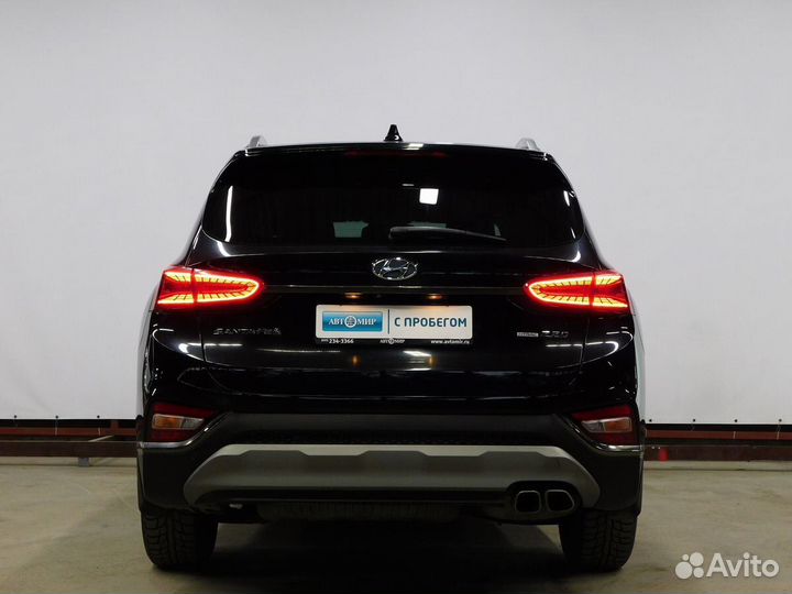 Hyundai Santa Fe 2.2 AT, 2019, 84 383 км