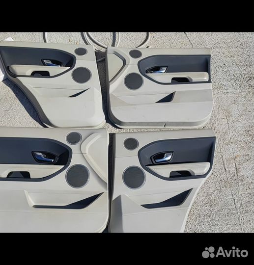 Комплект дверных карт Ренж Ровер Эвок 2013 года