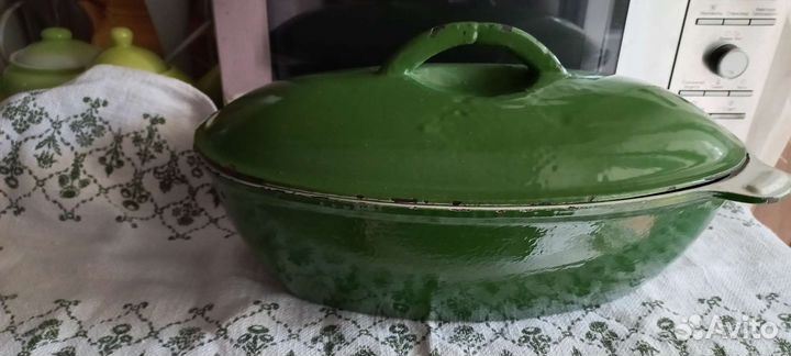 Гусятница чугунная СССР