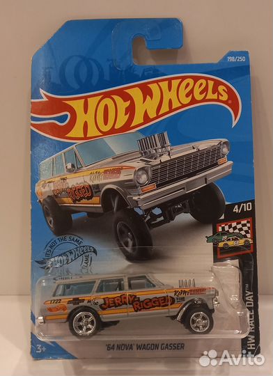 HotWheels nova gasser Свап