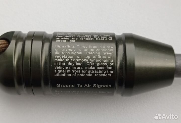 Огниво RAT Survival Tips с компасом