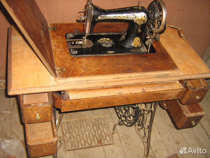 Швейная машинка Зингер 1909 года Шотландия