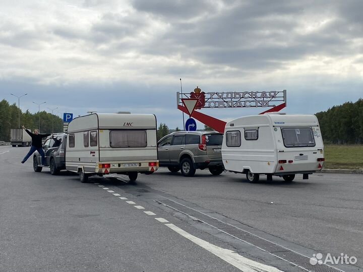 Прицеп-дача LMC Munsterland 430SD, 1990