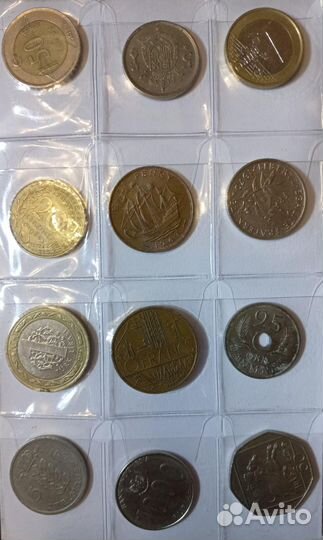 Коллекция из 96-ти монет