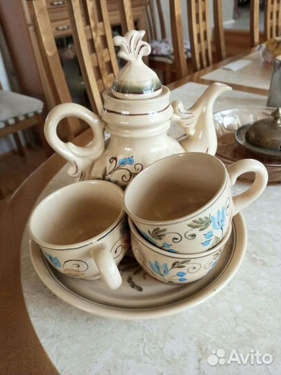 Сервиз чайный, керамика