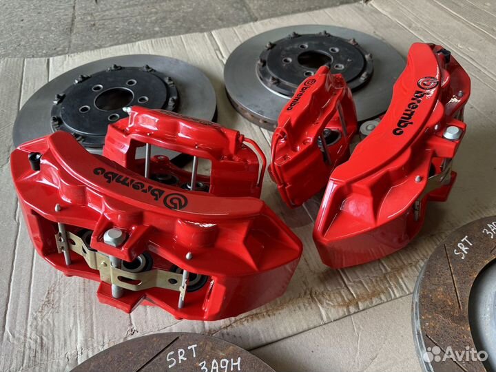 Тормозная система brembo додж челленджер