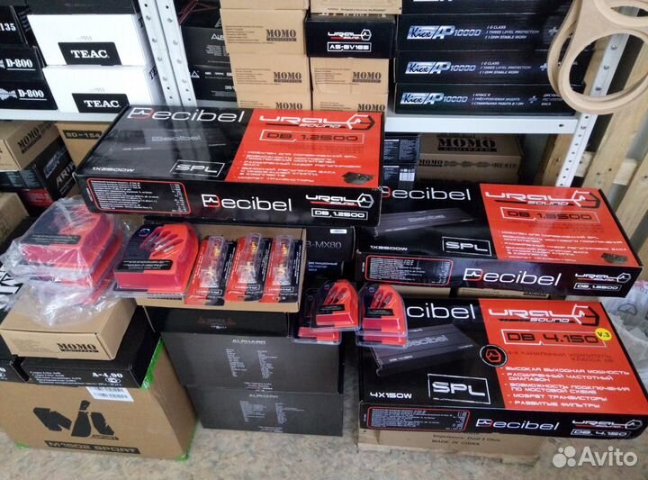 Усилитель Урал 4.150 Децибел V3