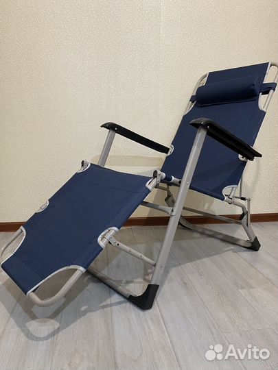 Кресло шезлонг складной туристический