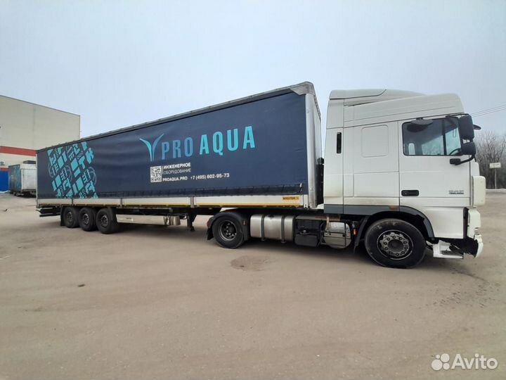 DAF FT XF 105.460 с полуприцепом, 2017