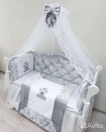 Бортики в кроватку