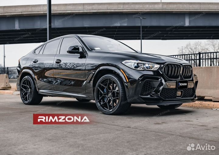 Кованые диски R23 на BMW X6 M Competition