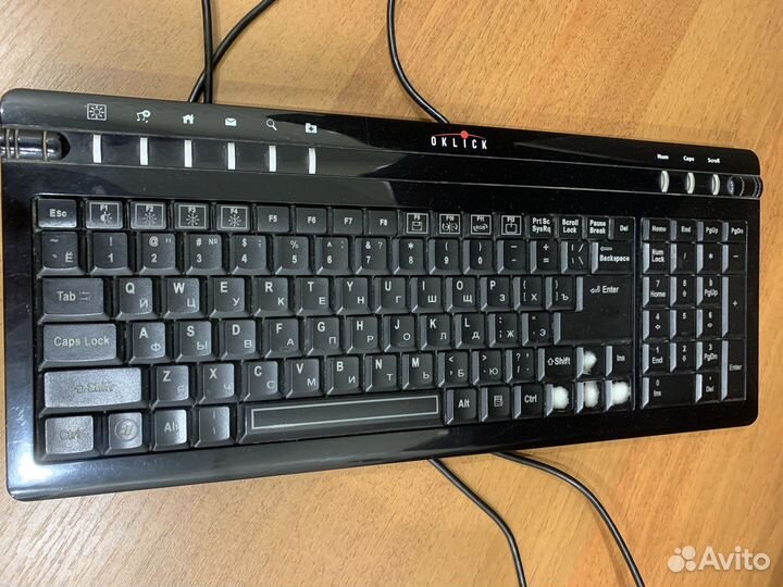 Клавиатура световая