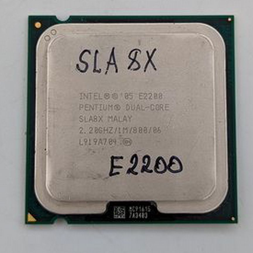 [SLA8X] Процессор Intel Core 2 Duo E2200, Sla8x