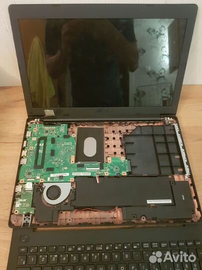 Ноутбук asus на запчасти
