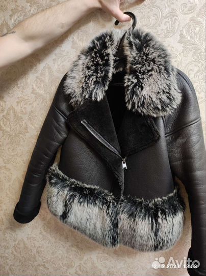 Дубленка lime xs женская