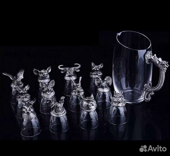 Подарочные наборы(рюмки перевертыши)