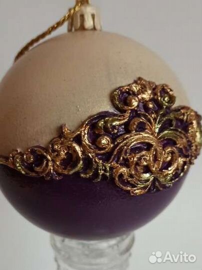 Новогодняя игрушка ручной работы