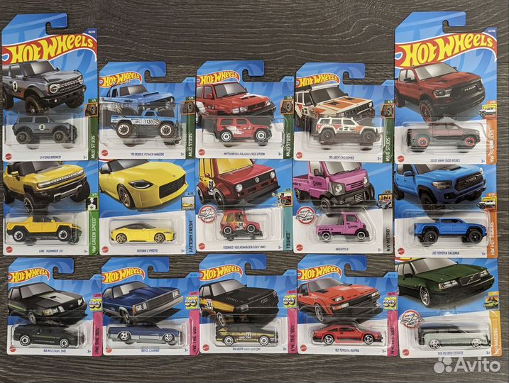 Hot wheels в ассортименте
