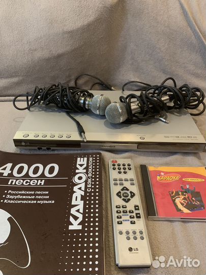 Dvd плеер с караоке lg