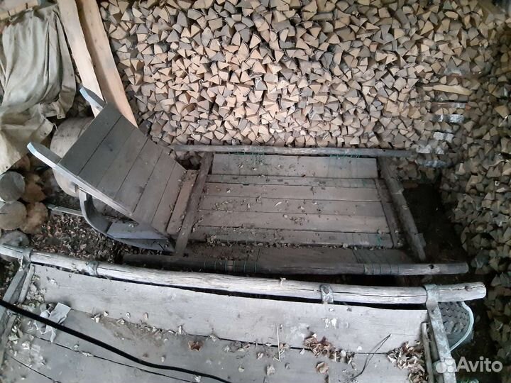 Сани, телега для лошади