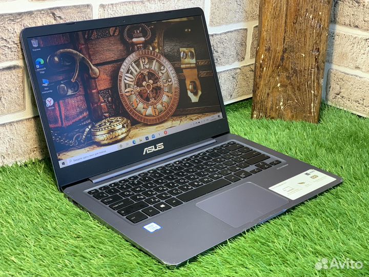 Ультрабук металл Asus i3-7100/Ram4Gb/ssd120gb